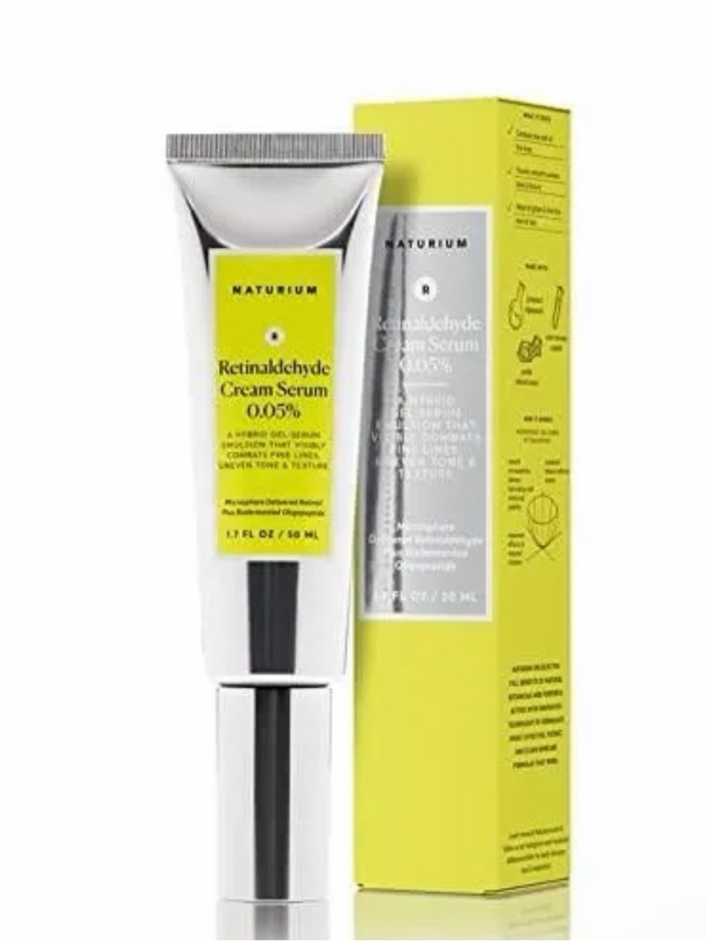 Naturium Retinaldehyde Cream Serum 0.05% — Yellow Treatment